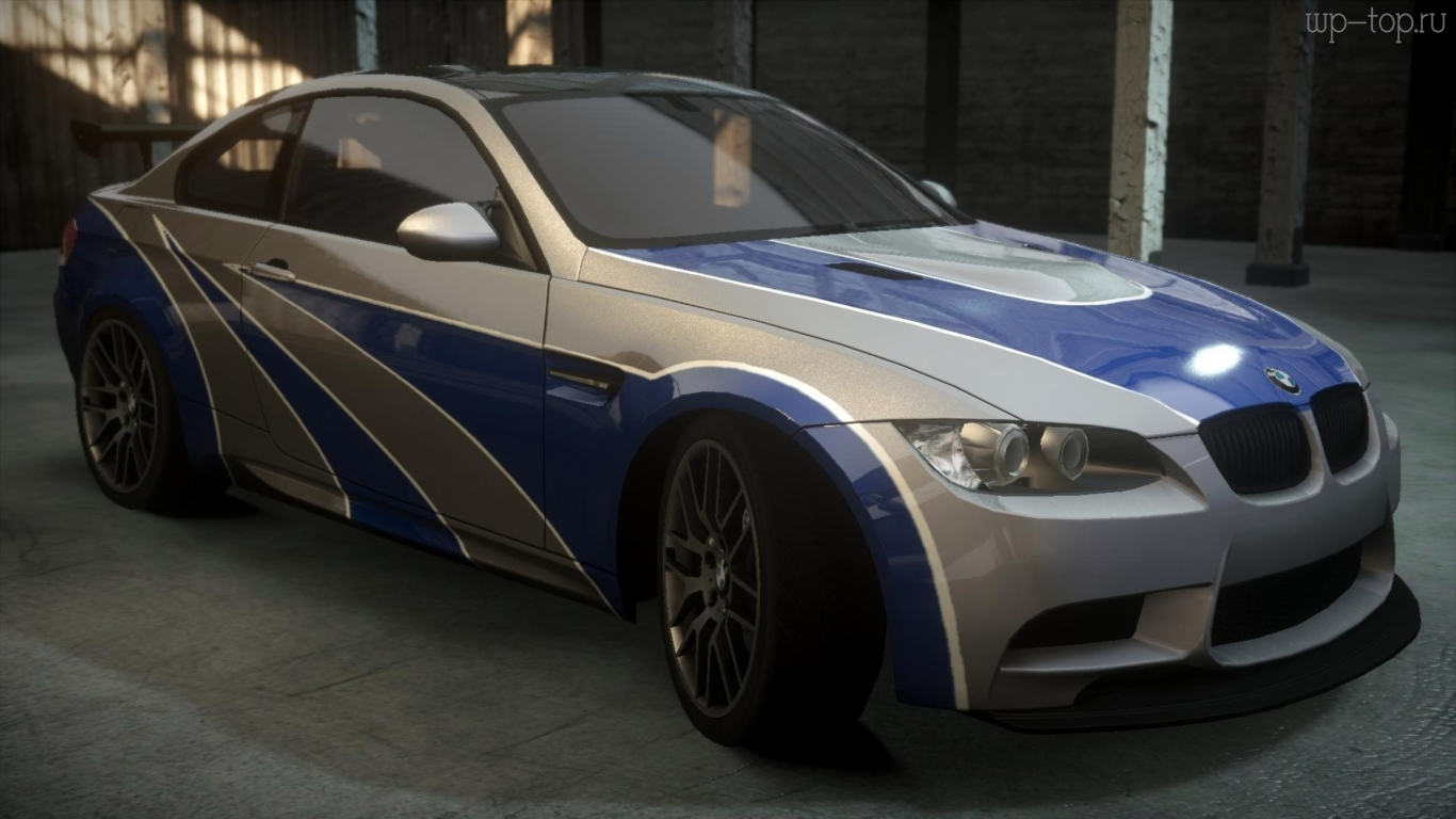 Обои авто, машина, car, BMW, M3, серебро, синий, Need for speed, Most  Wanted, видеоигра картинки на рабочий стол, фото - Игры - ТОП лучших обоев  для рабочего стола