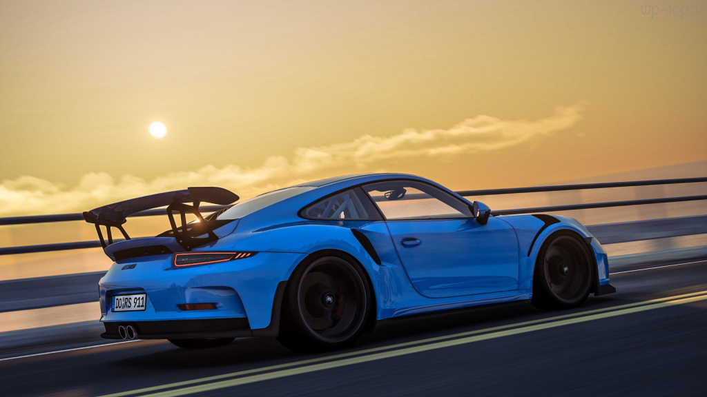 2560x1440 авто, машина, car, Porsche, 911, Порше, синий, в движении, для мобильного, вид сбоку обои