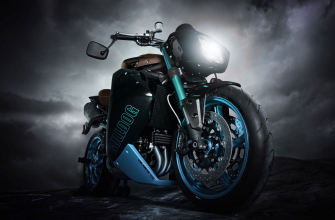 2560x1600 мото, байк, Triumph, Триумф, черный, голубой, вид спереди обои