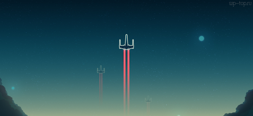 3840x2400 Звездные войны, Star Wars, X-wing, Истребитель, Хот, луна, небо, звезды, голубой обои