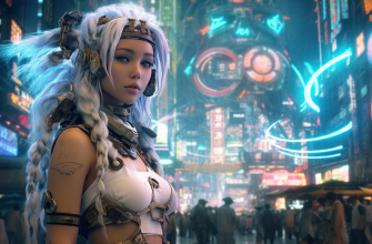 2912x1632 девушка, блондинка, Cyberpunk 2077, Киберпанк, видеоигра, город, неон обои